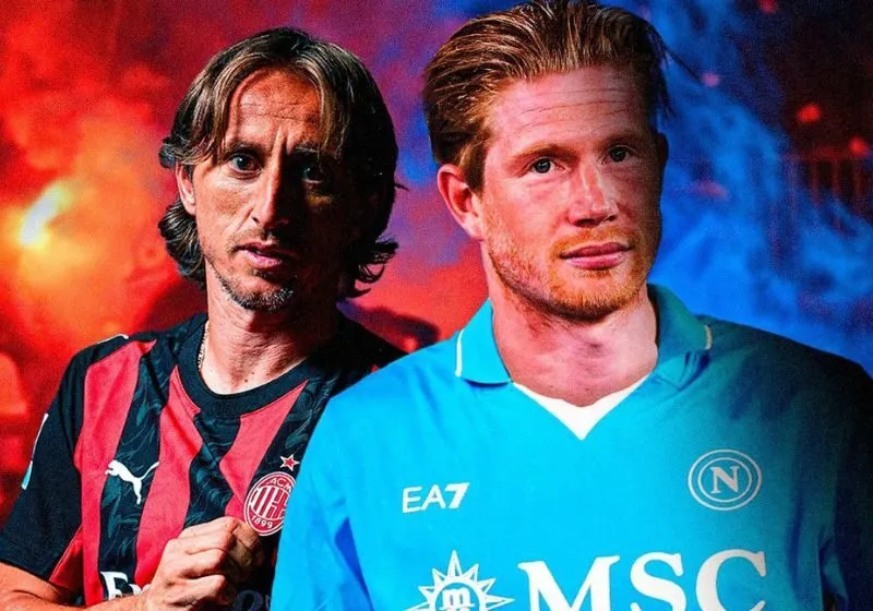 Serie A 2025/26 khai mạc với tâm điểm Luka Modrid và De Bruyne