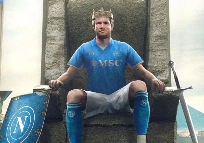 De Bruyne trở thành nhà vua ở Napoli