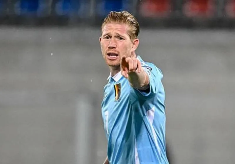 De Bruyne ghi bàn giúp Bỉ đè bẹp Liechtenstein