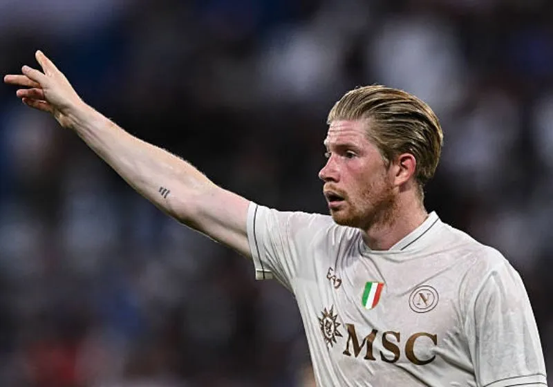 De Bruyne mở điểm giúp Napoli thắng Fiorentina
