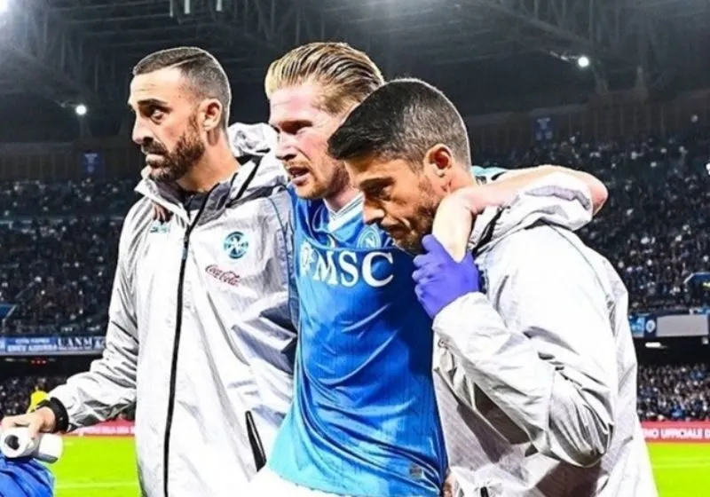 Kevin de Bruyne chấn thương